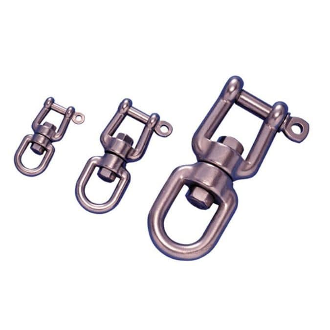 Occhio/occhio girevole da 3 con occhi 7/8 SWL 149 linee vela