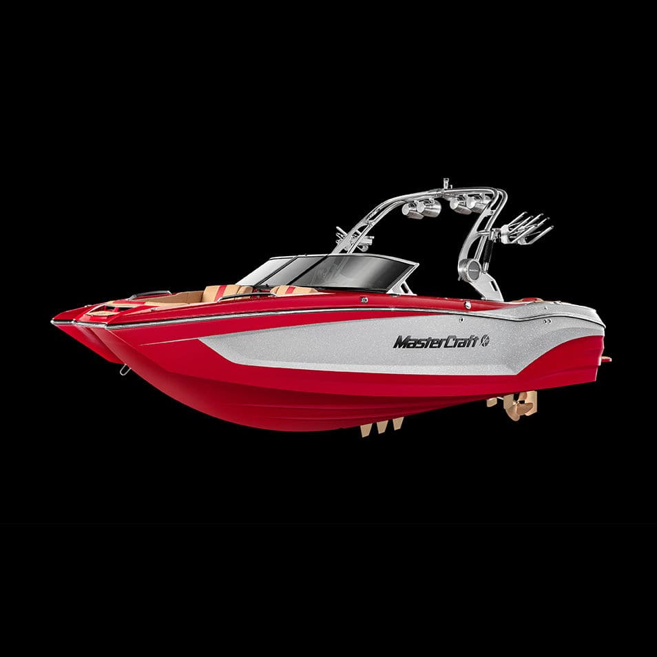 Deck boat entrobordo X22 MasterCraft con dual console / bowrider