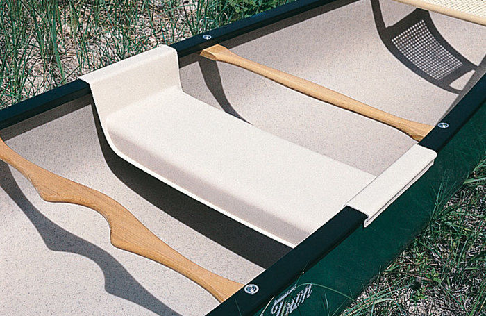 Sedile Centrale Per Canoa John Paddle: 66x26 Cm In Legno Di Frassino Con Cinghia Regolabile, Tagliabile Su Misura Per Canoe Aperte