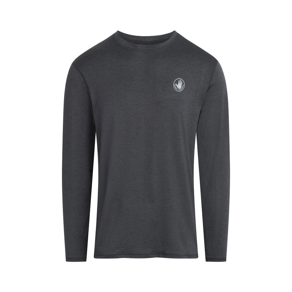 Maglietta uomo a maniche lunghe con protezione solare – UPF50 (Giallo, M