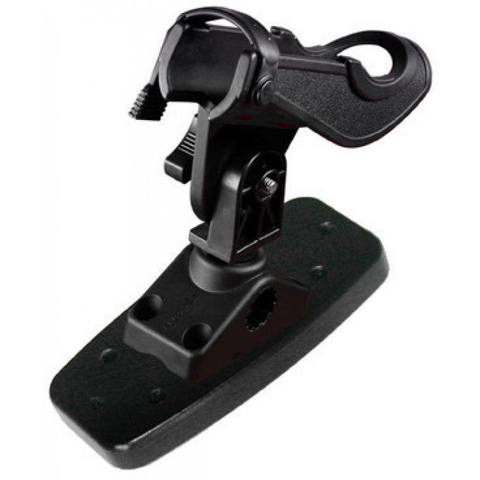 BOOSTEADY Portacanna da Pesca per Kayak e Barca, Portacanna da Pesca Regolabili a 360 Gradi, 2 Pezzi in ABS Nero