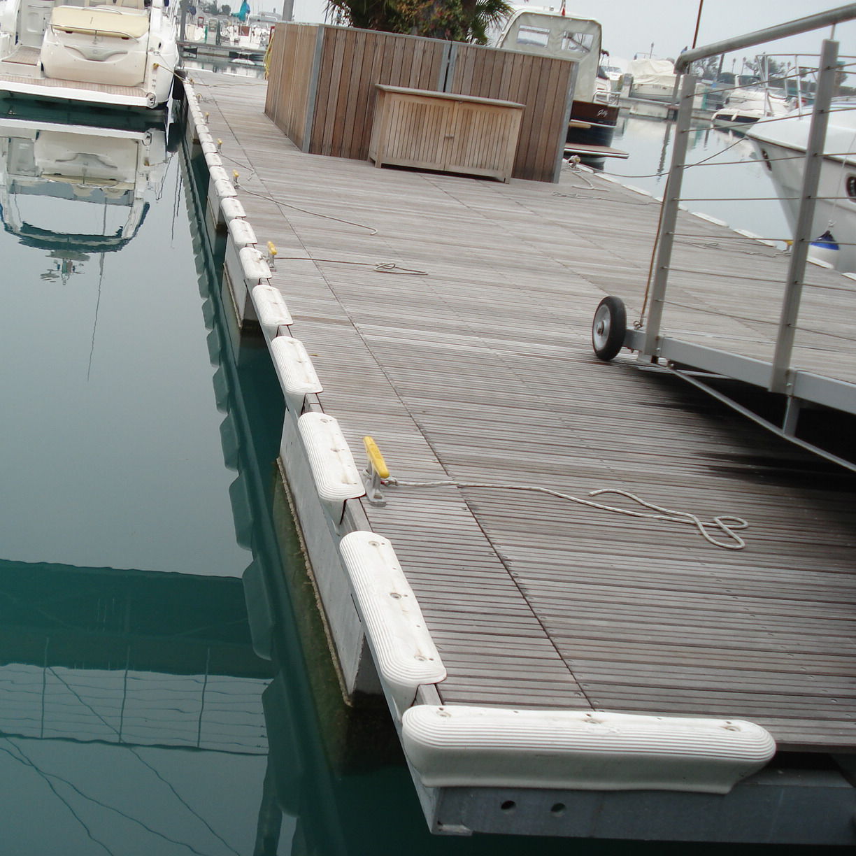 Parabordo Per Pontile SeaEQ DF M 110/50 Blu - Protezione Imbarcazioni, Ormeggio Sicuro - Foto 10