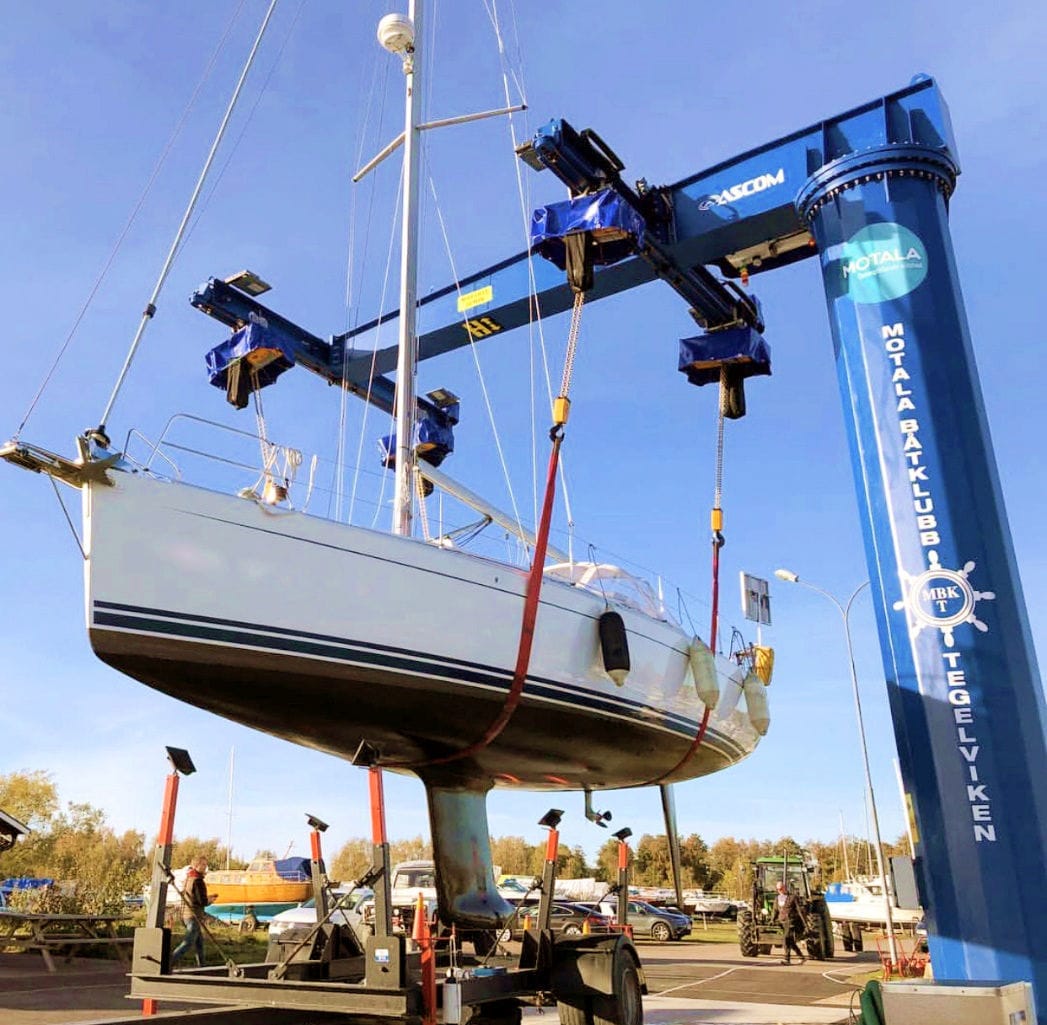 Gru Per Nave - JIB 20 - 4 HOISTS - Ascom S.p.A - Per Cantiere Navale ...