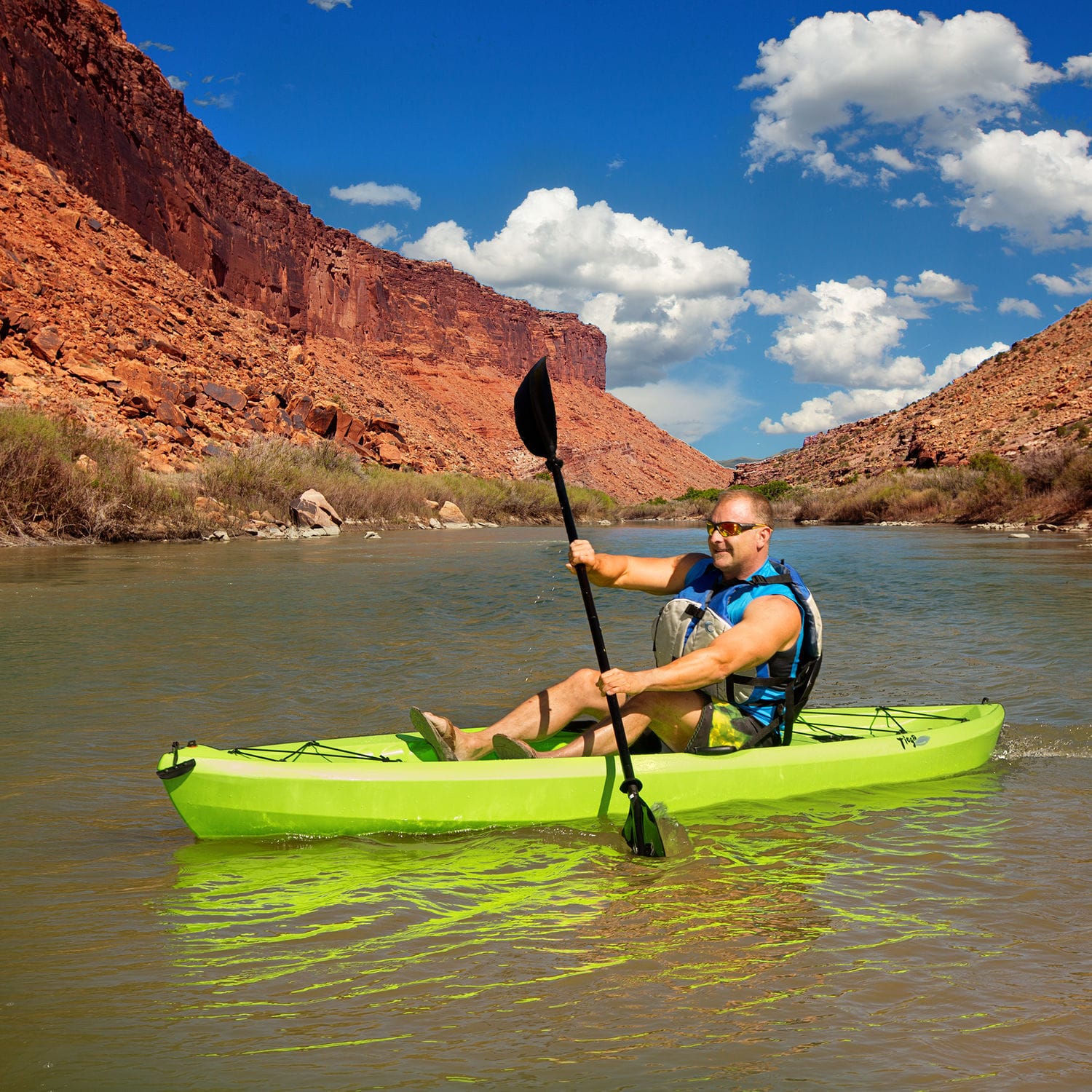 Kayak sitontop TIOGA 100 Emotion Kayaks da mare / per adulto