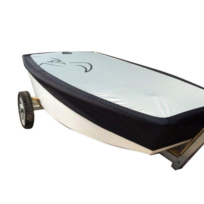 Telo Copertura Trampolino Kangui Famili Ø430 Cm | In PVC Nero | Protezione Da Pioggia E Raggi UV - 3