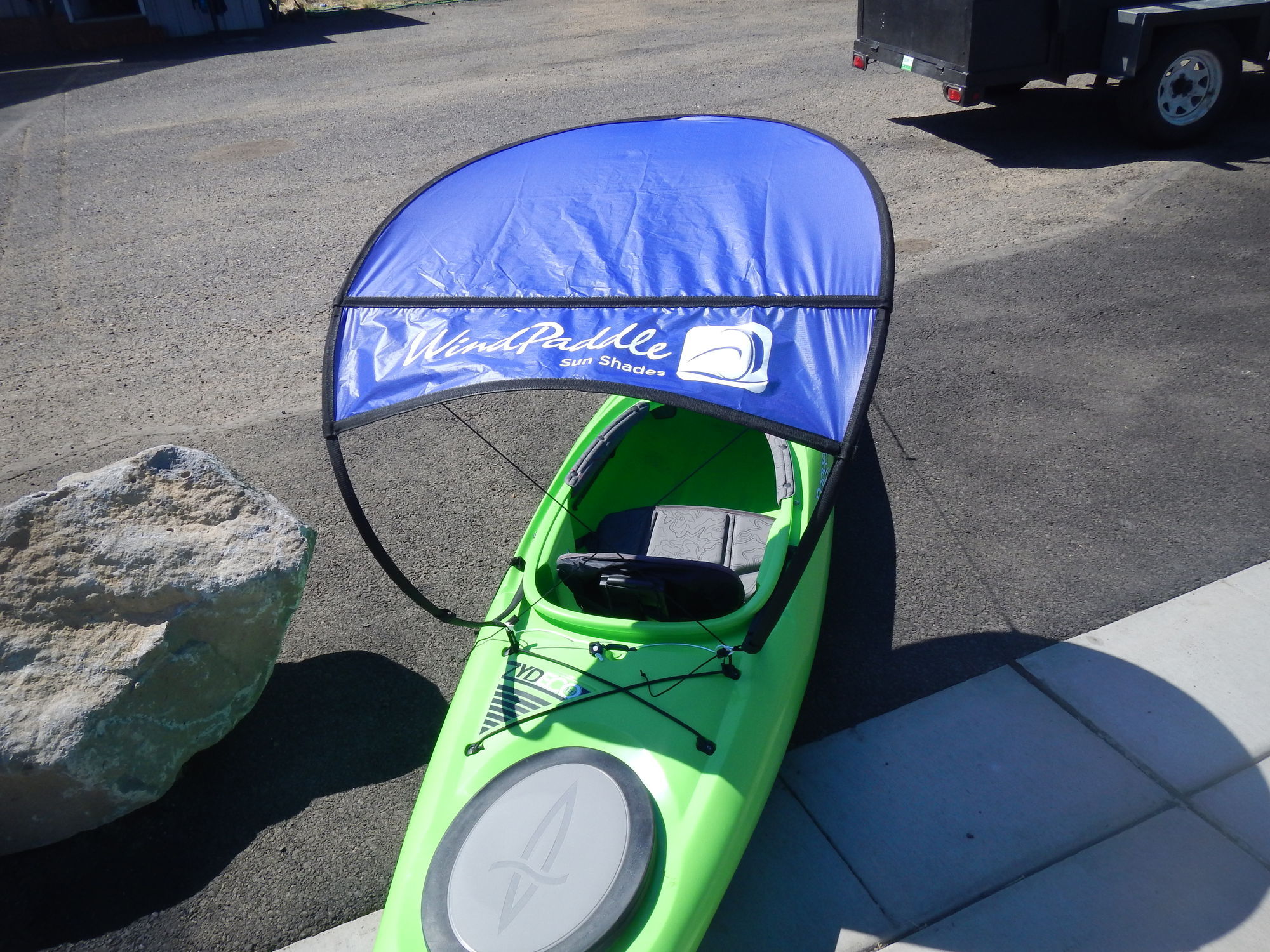 Facynde Tendalino Parasole per Barche | Tendalino Parasole per Barche Telo copribarca Pieghevole | da Sole Gonfiabile per Kayak con Rivestimento, da Sole Pieghevole per Barca da Sole