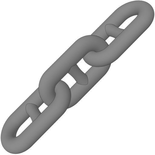 Catena Di Ancoraggio Classe 8 - 2 Pezzi, Nera, 6 Mm X 2,5 M - Con Tendicinghia A Cricchetto