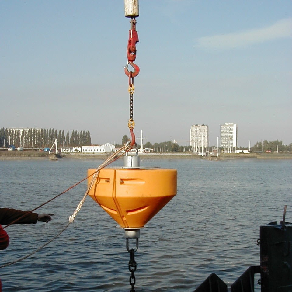 Ancora Galleggiante per Kayak Boa Piccola, Boa di Ancoraggio Galleggiante, Cavo di Nylon Boa in Acciaio Inossidabile con Clip a Sfera Galleggiante, per Ancoraggio per Kayak o Barca