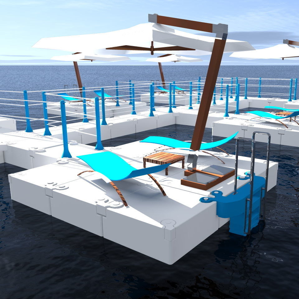 Modular Float Systems Piattaforma galleggiante - TAFF - Modular Floating System ...