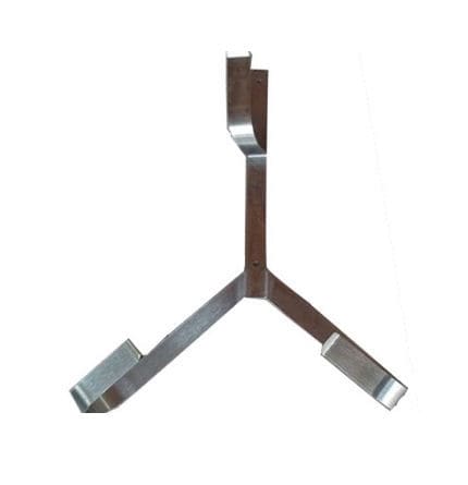 Supporto In Acciaio Inox Per Salvagente Rotondo - Staffa Di Ricambio Per Barche, Facile Da Montare, Dimensioni 12 Cm