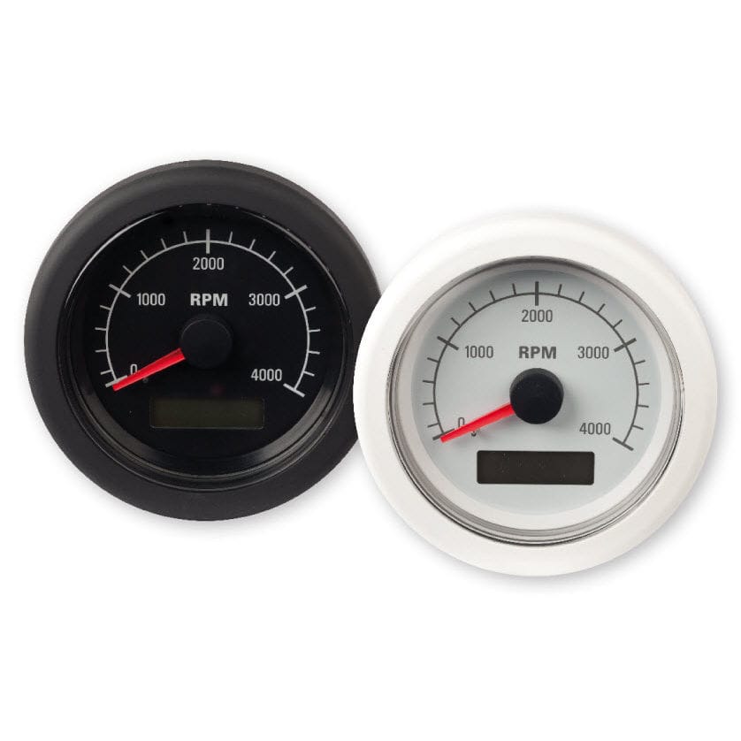 Tachimetro Digitale LCD Per Barche E Auto 85 Mm – Contagiri Marine Con Retroilluminazione Rossa, 9-32 V, Impermeabile Per Motori Diesel E Benzina