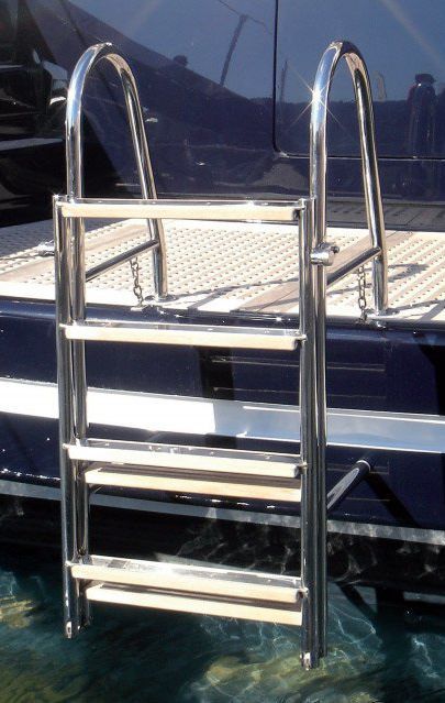 Sedile Per Barca Con Schienale Pieghevole - Cuscino Impermeabile Blu E Bianco, 41x36x48 Cm - Foto 9