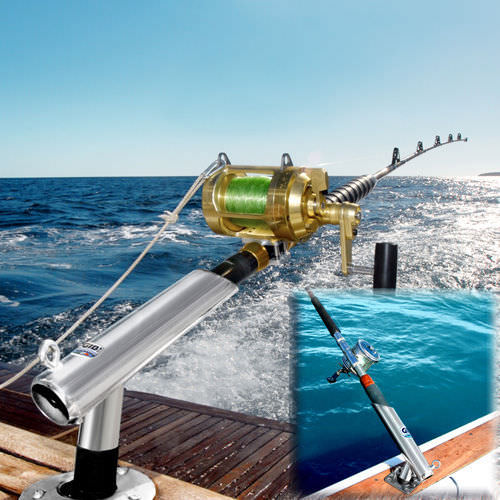 Portacanna Da Pesca In Acciaio Inox 316: Regolabile 360&deg;, Per Barca E Kayak, Fissaggio Sicuro