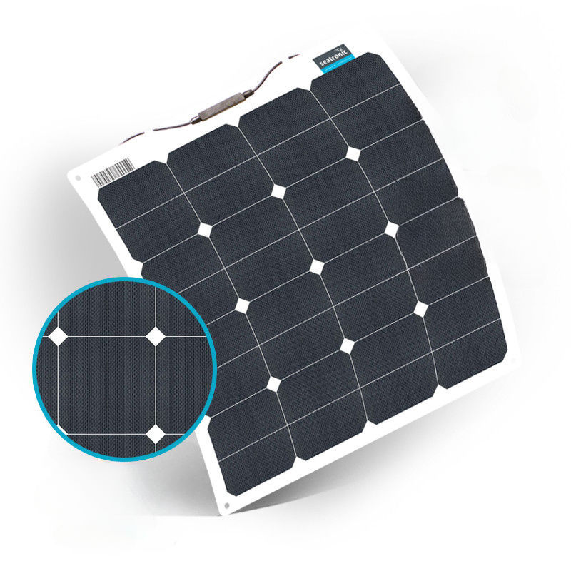 Kit Pannello Solare Flessibile Monocristallino 600W 18V Con Regolatore Di Carica 60A Per Camper, Barca, Yacht E Campeggio