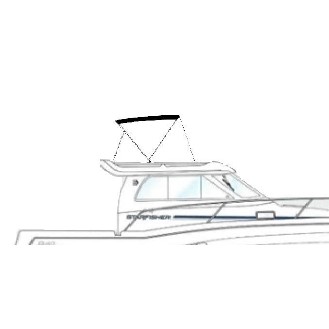 Tendalino Parasole Per Barca - PRESTIGE - BIMINI TOP NAUTICA - Per Flybridge
