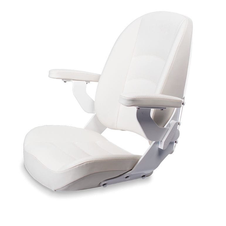 Sedile Per Barca Deluxe Deluxe Orangemarine - Bianco