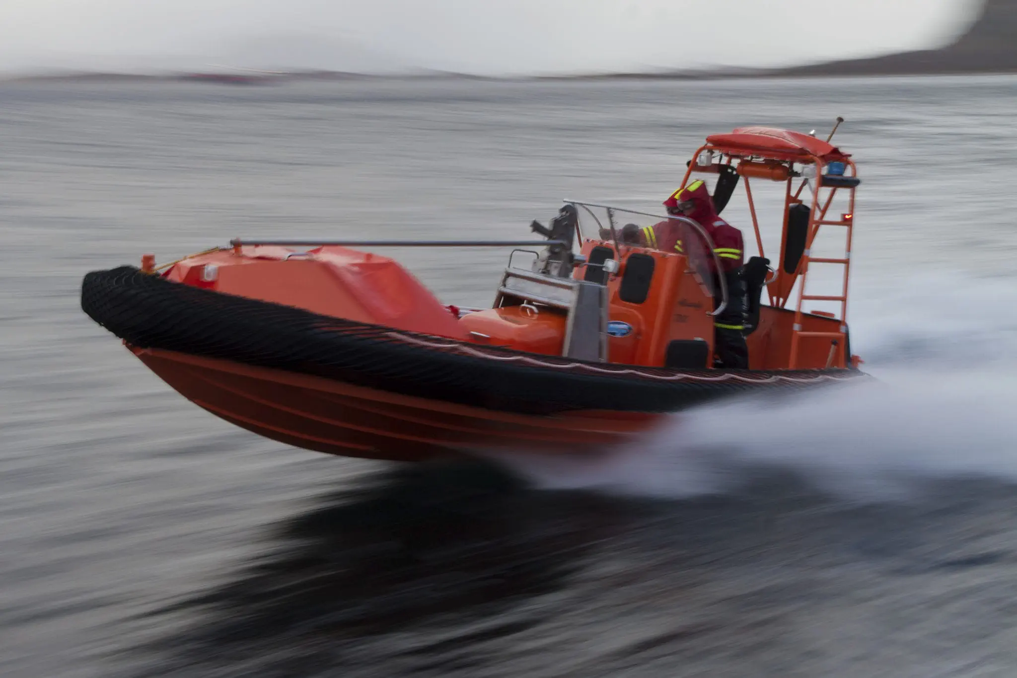 Barca Professionale Barca Di Salvataggio - North Sea Boats - Fuoribordo - Foto 3