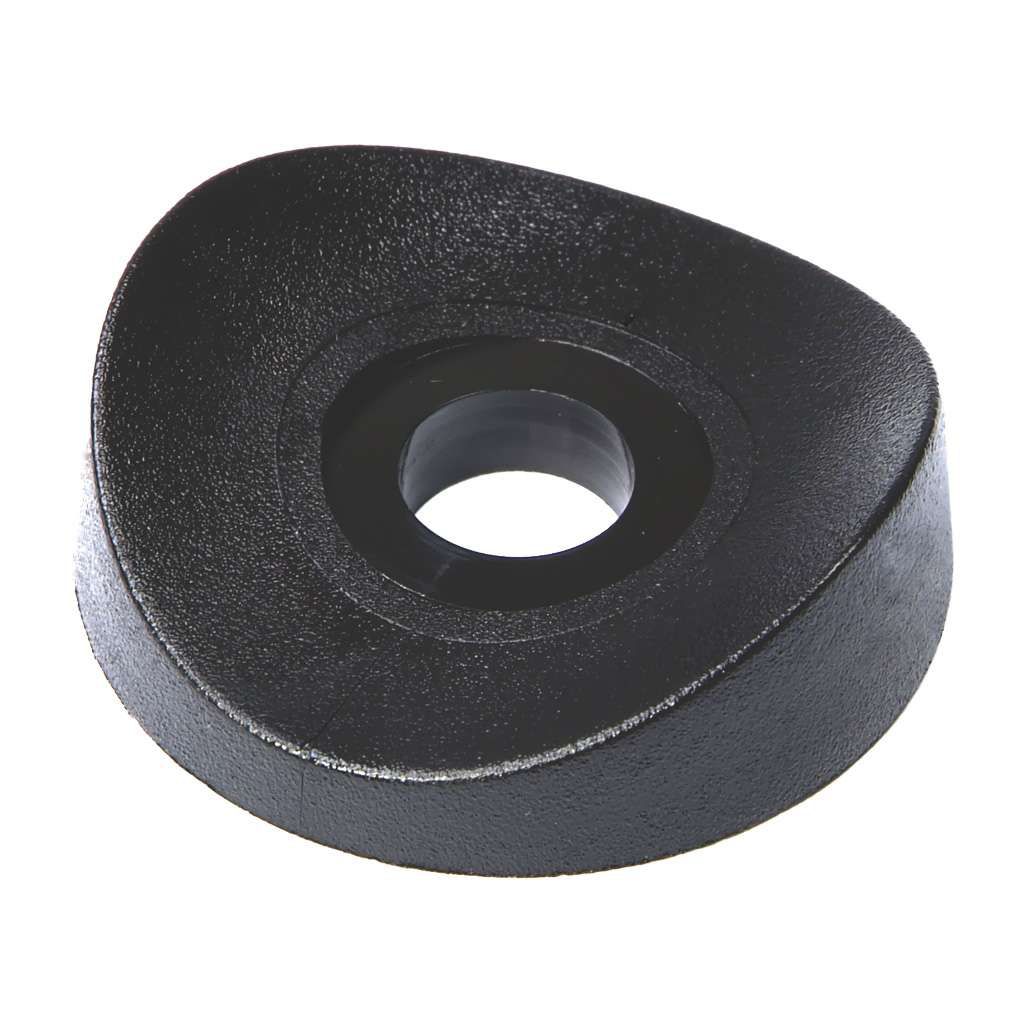 20 Distanziatori A Sella In Plastica Nera - Per Tubi Rotondi 20-23 Mm, Polietilene, 19x3x5.2 Mm - Foto 13