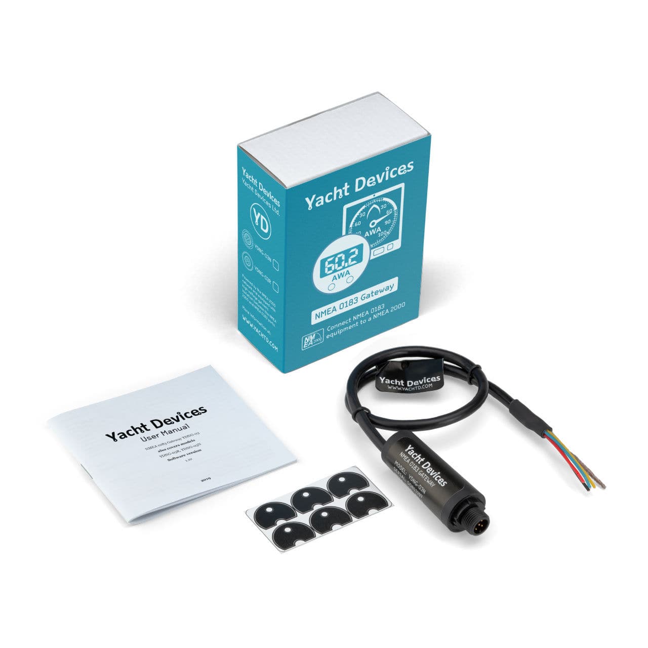 Starter Kit NMEA 2000 - Cavo Alimentazione 1m Con Connettori, Per Reti Marine Lowrance