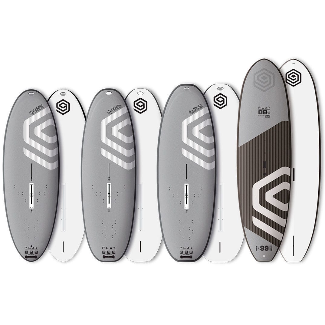Tavola da windsurf sportiva Play I99 windsup / per principiante / twin fin