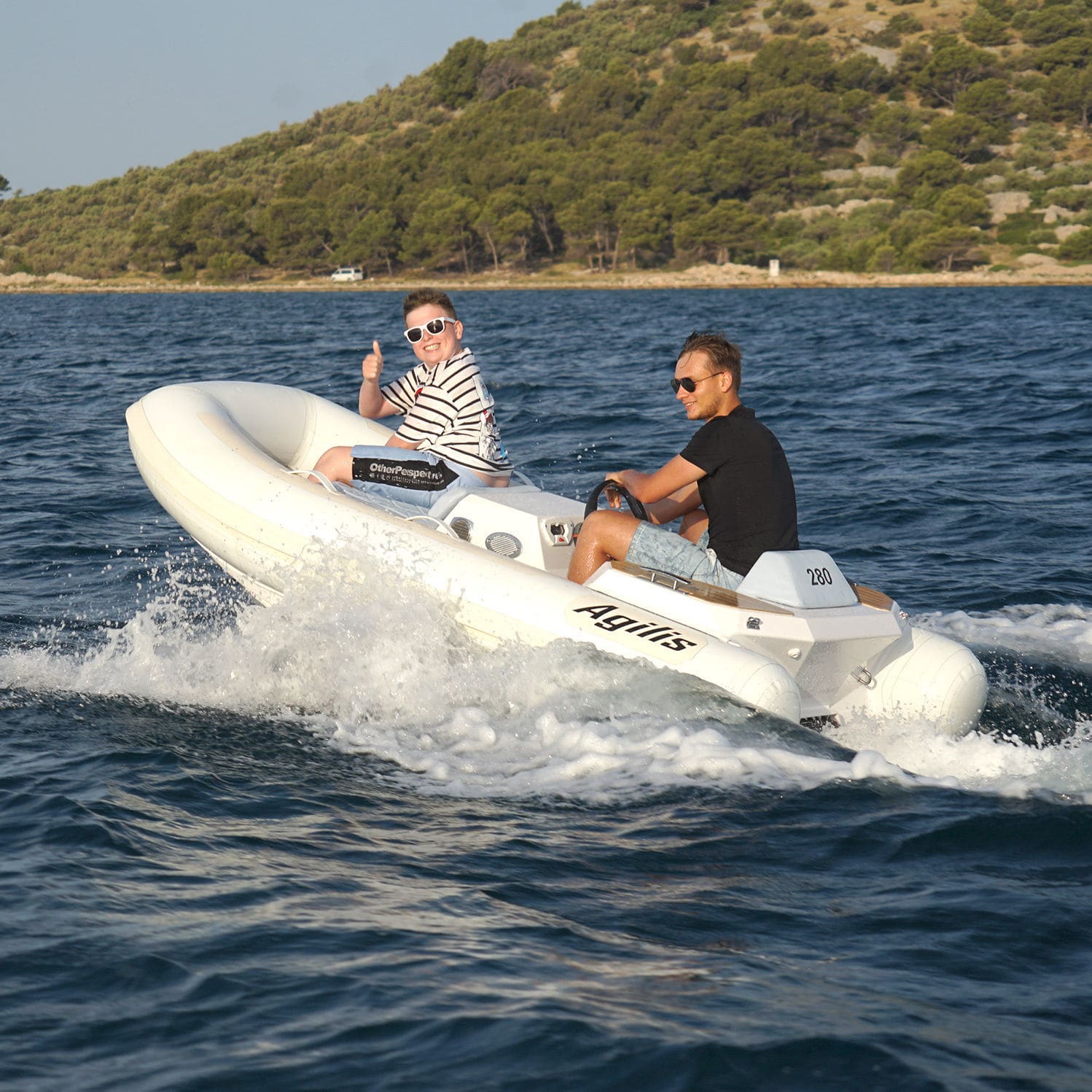 Gommone A Idrogetto 280 Agilis Jettenders RHIB Open Con 
