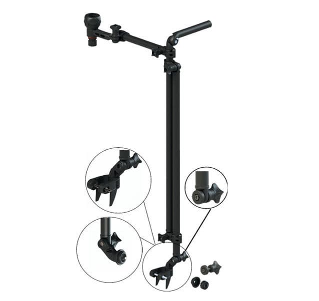 Kit Bracci Di Estensione Curvi HSU Per GoPro – Alluminio, 3 Misure Per Hero 12/11/10/9/8/7/6