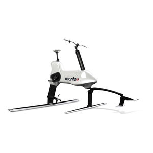 bicicletta acquatica con foil