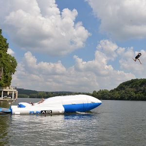 gioco acquatico catapulta