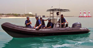 barca professionale patrol boat
