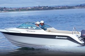 runabout fuoribordo / con dual console / da sci nautico / max. 5 persone