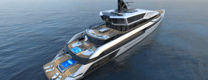 mega-yacht da crociera