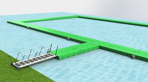 pontile galleggiante