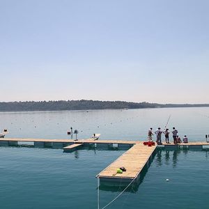 pontile galleggiante