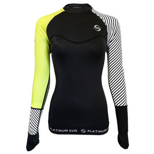 top lycra a maniche lunghe / per donna