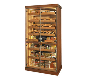 armadietto umidificatore per sigari per yacht