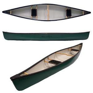 canoa da escursione / per acqua piatta / da torrente / 2 posti