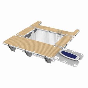 rampa per wakeboard galleggiante