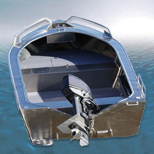 lancia fuoribordo / da pesca sportiva / sportiva / in alluminio