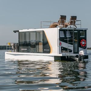 barca a motore house-boat catamarano 1