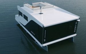 barca a motore house-boat catamarano 1