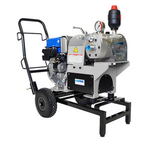 macchina per polverizzazione di pittura mobile
