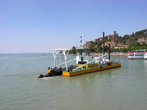 draga aspirante con disgregatore