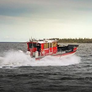 barca professionale motobarcapompa 1
