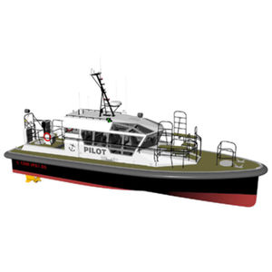 barca professionale pilotina / entrobordo IPS-drive / diesel / in alluminio