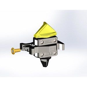 twist lock per l'ancoraggio dei container semiautomatico 1
