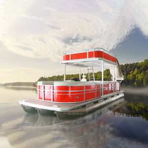 pontoon boat fuoribordo