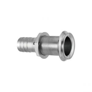 tubo passascafo in acciaio inox 316