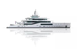 mega-yacht da crociera