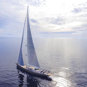 sailing-superyacht di lusso da crociera