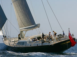 sailing-superyacht di lusso da regata e crociera